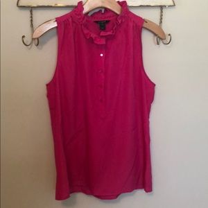 J Crew Hot Pink Business Tank